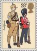 1 : 28 Pence Sergeant (khaki service uniform) and Guardsman (full dress), The Irish Guards (1900)