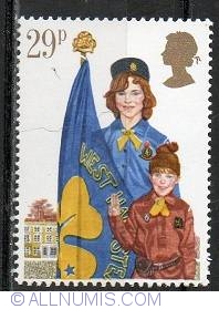 Image #1 of 29 Pence Girl guides