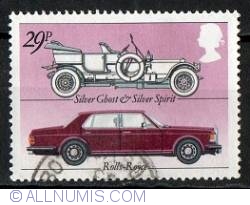 29 Pence Rolls-Royce 'Silver Ghost' and 'Silver Spirit'
