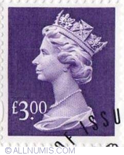 Image #1 of 3 Pounds - Queen Elizabeth II