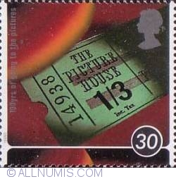 Image #1 of 30 Pence - Bilet vechi de cinema