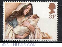 31 Pence Virgin and Child