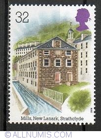 32 Pence - Cotton Mills, New Lanark, Strathclyde