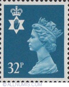 Image #1 of 32 Pence - Queen Elizabeth II Northern Ireland