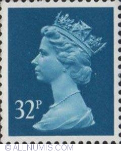 32 Pence - Queen Elizabeth II