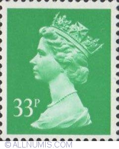 Image #1 of 33 Pence - Queen Elizabeth II