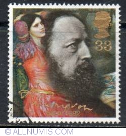 Image #1 of 33 Pence - Tennyson in 1864