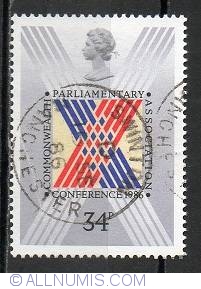 34 Pence - Stylised Cross on Ballot Paper