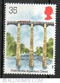 Image #1 of 35 Pence - Pontcysylite Aqueduct, Clwyd