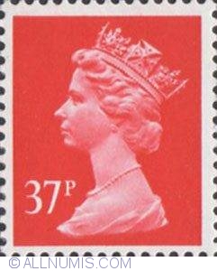 Image #1 of 37 Pence - Queen Elizabeth II