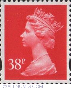 38p 1993 - Queen Elizabeth II