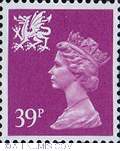 Image #1 of 39 Pence - Queen Elizabeth II Wales
