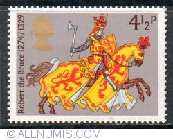 Image #1 of 4 1/2 Pence Robert the Bruce