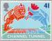 1 : 41 Pence - British Lion and French Cockerel over Tunnel