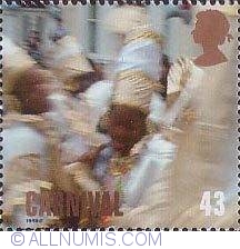 43 Pence - Group of Children in White and Gold Robes