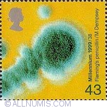 Image #1 of 43 Pence - Penicillin Mould
