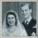 1 : 43 Pence - Wedding Photograph Princess Elizabeth &amp; Prince Phillip, 1947