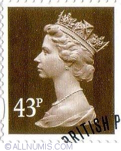 Image #1 of 43 Pence - Queen Elizabeth II
