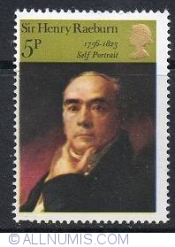 Image #1 of 5 Pence 'Self-portrait' (Sir Henry Raeburn)