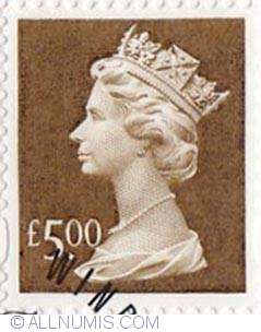 5 Pounds - Queen Elizabeth II