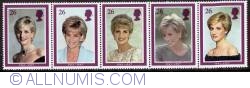 5 x 26 Pence - Various Photos of Diana The Princess Of Wales