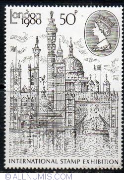 Image #1 of 50 Pence Montage of London Buildings
