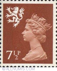 7 1/2 Pence - Queen Elizabeth II Scotland