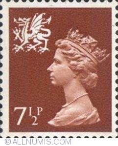 7 1/2 Pence - Queen Elizabeth II Wales