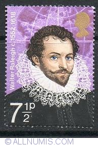 Image #1 of 7 1/2 Pence Sir Walter Raleigh