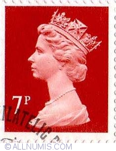 Image #1 of 7 Pence - Queen Elizabeth II