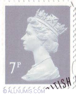 Image #1 of 7 Pence - Queen Elizabeth II
