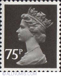 Image #1 of 75 Pence Queen Elizabeth II