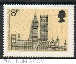 Image #1 of 8 Pence Palace of Westminster seen from Whitehall