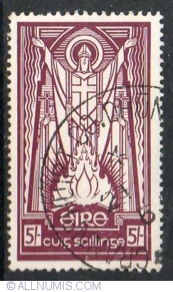 Image #1 of 5 Shillings St. Patrick and Paschal Fire