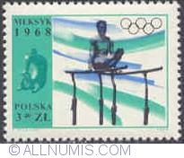Image #1 of 3,40 Zloty 1968 - Gymnastics