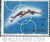 4 Lire 1963 - High jump