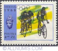 Image #1 of 4 Zloty 1968 - Bicycling.
