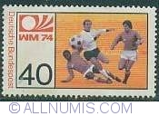 40 Pfennig - Cupa Mondiala 1974