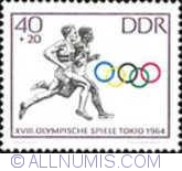 Image #1 of 40+20 Pfennig 1964 - Atletism