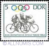 Image #1 of 5 Pfennig 1964 - Ciclism