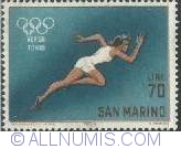 70 Lire 1964 - Atletism