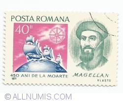 40 Bani 1971 - Magellan - 450 years after his death