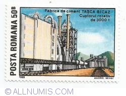 50 Bani - Fabrica de ciment Taşca Bicaz