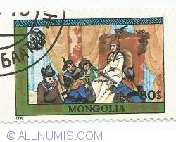 80 Mongo - Pictura mongola