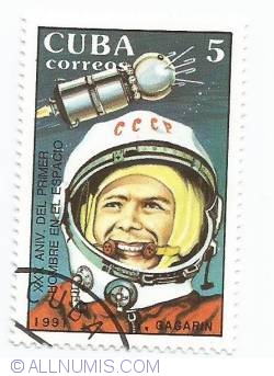 Image #1 of 5 Centavos - Yuri Gagarin