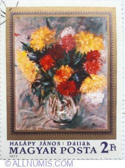 Image #1 of 2 Forints 1977 - Halapy Janos "Dalii"