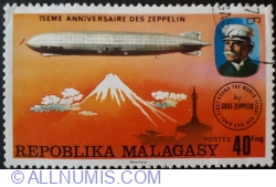 40 Francs 1975 - LZ -127 "Graf Zeppelin"