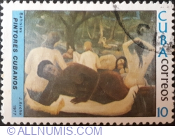 Image #1 of 10 Centavos 1977 - Bather