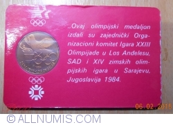 Medalie Jocurile Olimpice 1984 - Los Angeles și Sarajevo