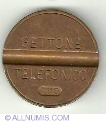 Gettone telefonico 7110 (october)